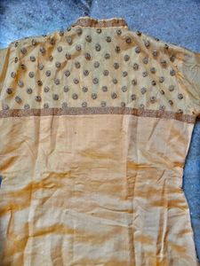 Real Mirror Work Pure Zari Embroidery Suit