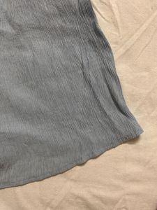 Baby Blue Colour Linen Shorts