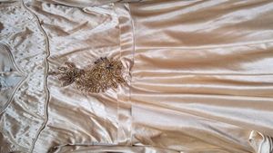 Ethnic Gowns, Golden Colour,XL Size