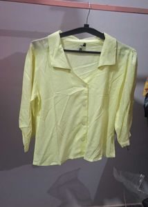 Lemon yellow shirt