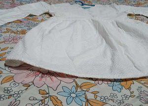White Bell Sleeve Top