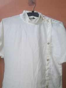White Solid Top