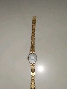 Titan women Gold Watch