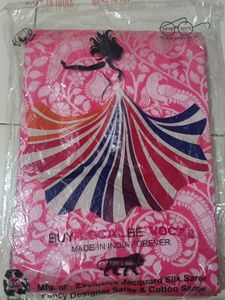 New Art Silk Saree With Blouse Piece