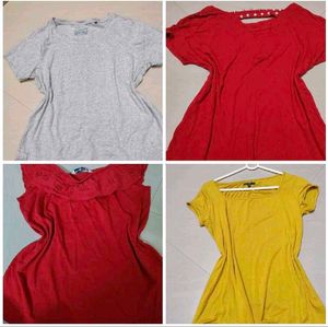 Combo Of 4 Tshirts