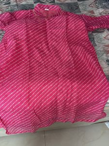 Very Beautiful Long Kota Doria Kurta