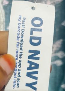 Old Navy White Camp Shirt