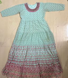 malti colour beautiful gown