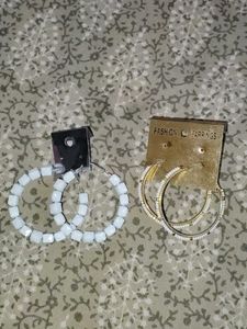 Set Of 2 Round Earings