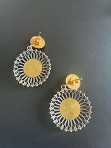 Amrapali Silver Dual toned Earrings