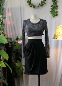 Zara Black Mini Skirt