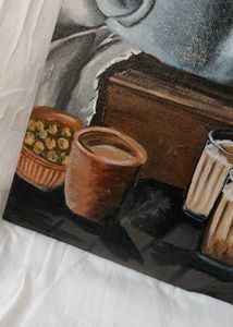 Tea Time Painting (Potrait)