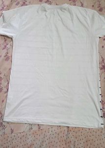 White Striped T-shirt 👕