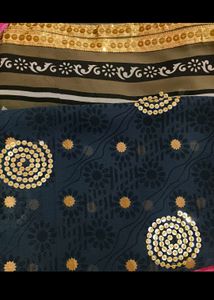 Elegant Embellished Sari