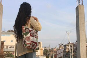 Patchwork Tote Bag