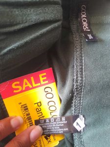 Go Colors Olive Pants