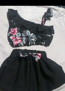 Baby Girl Dress With Sleepers