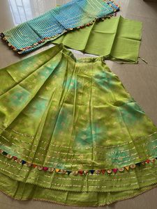 Jaipuri Multi Colour Lehnga