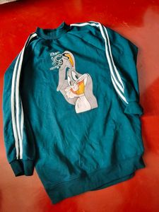 It Is A See Green Sweatshirt With Size L
