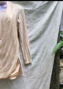 CUTE SKIN COLOUR DRESS
