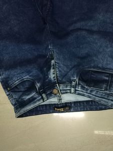 Women High Rise Blue Washed Skinny Fit Jeans