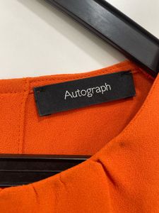 🌟Chic Alert!🚨M&amp;S Autograph Burnt Orange Blouse