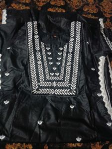 Black And White Kurti
