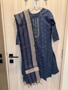 Elegant Blue Kurta Set