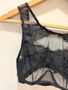 Beautiful Black Lace Under Wire Bralette