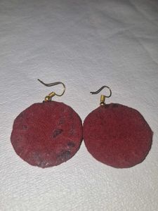 Mehroon Handmade Earrings
