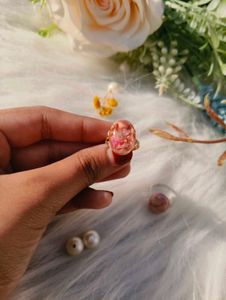 Resin Textured Anti-Tarnish Rings 💍