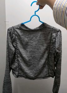 Rigo Active Crop Full Sleeves Tshirt