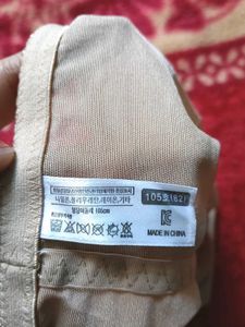 Beige colour silhouette Lace Detail Briefs/ pantie