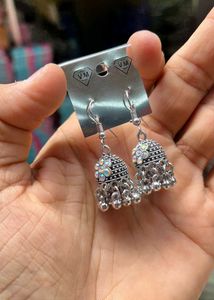 Black Metal Earrings