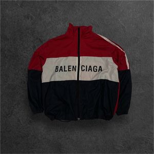 Balenciaga Colorblock Windbreaker Jacket
