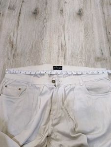 Sc3129 Walker White Jeans Size 40