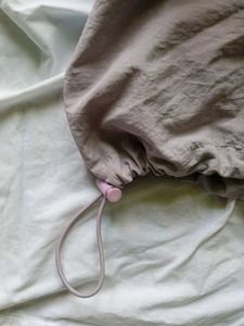 Lavender Cropped Drawstring Tank - Size M