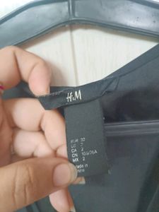 It&#39;s A Mini Black Dress From The Brand H&amp;M