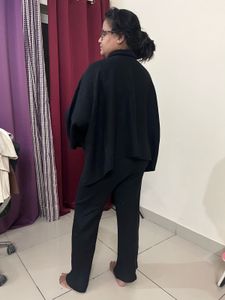 Stylish Black Co-ord Set