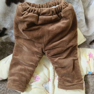 Cute Baby winter Outfit Set