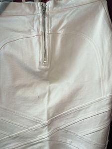White Mini Skirt