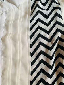 Chevron Print Button-Down