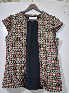 Patterned Top By MADAME