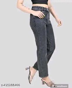 Trendy Grey Cargo Jeans