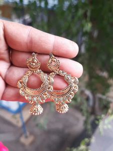 combo offer Elegant Jhumka Earring Set