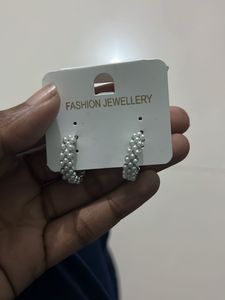Pearl Hoop Earrings