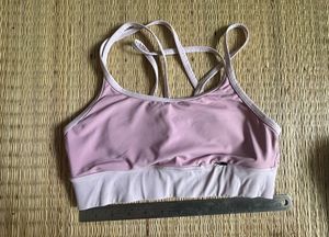 Pink Sports Bra