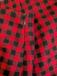 Forever 21 Checked Mini Pencil Skirt