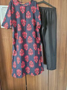 New Kurti Set With Trouser