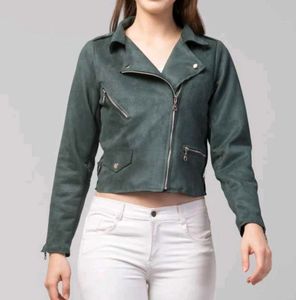 Zip front biker jacket🌻